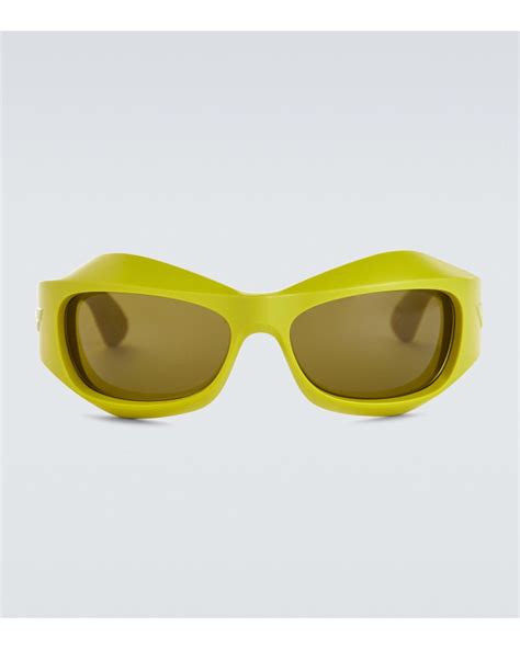 bottega veneta glasses green.